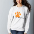Ed Sheeran Paw Logo Crewneck Sweatshirt Color White (S, M)